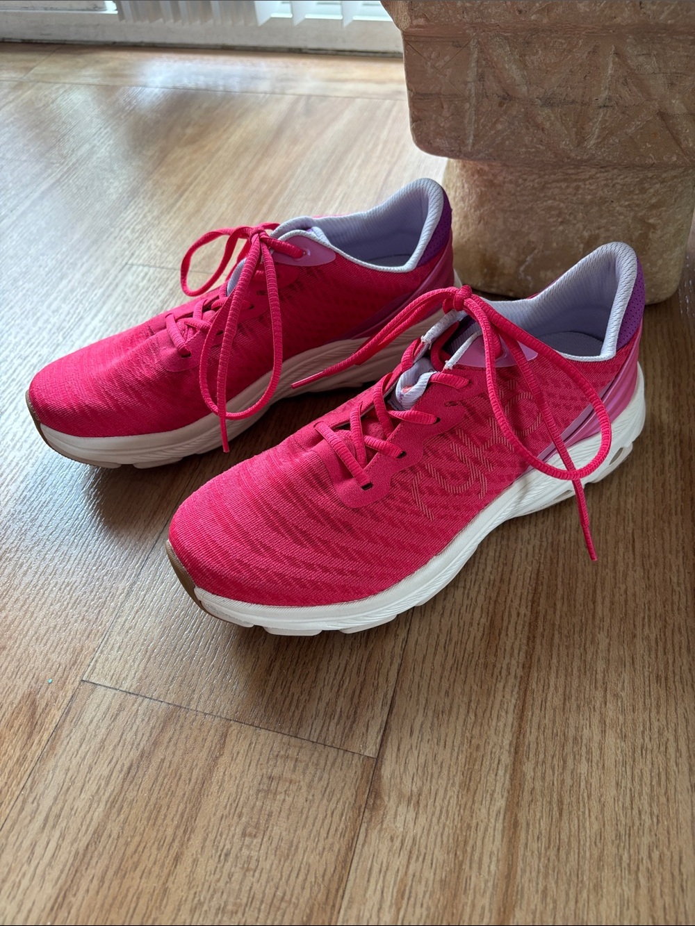 Ryka Made For Women Devotion Plus RS Sneakers Popstar Pink Mesh Fabric 9 NEW